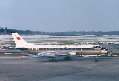 Ту-124. Предшественник Ту-134